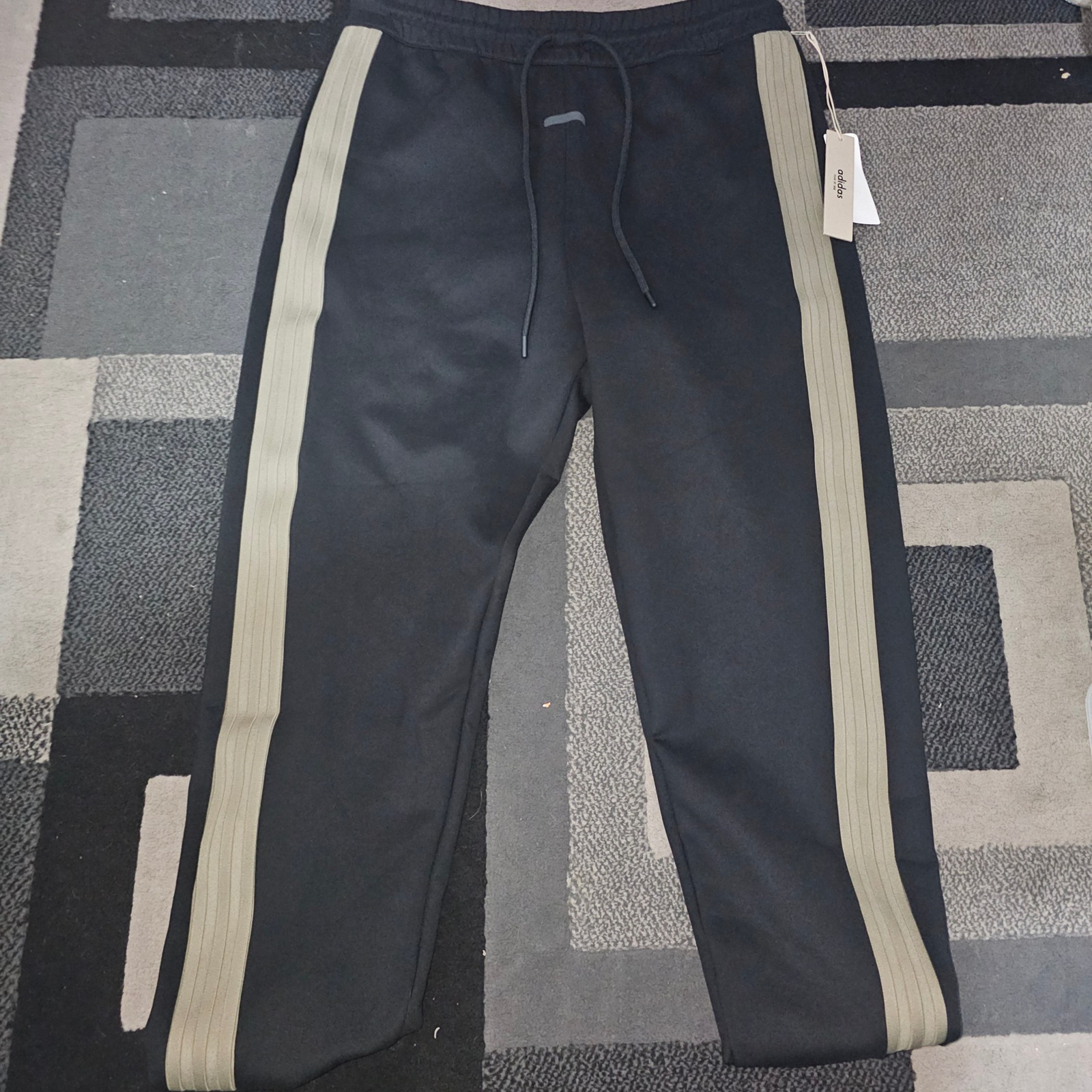Adidas Fear Of God Athletics Pants Mens Xl Black New With Tags Is8703